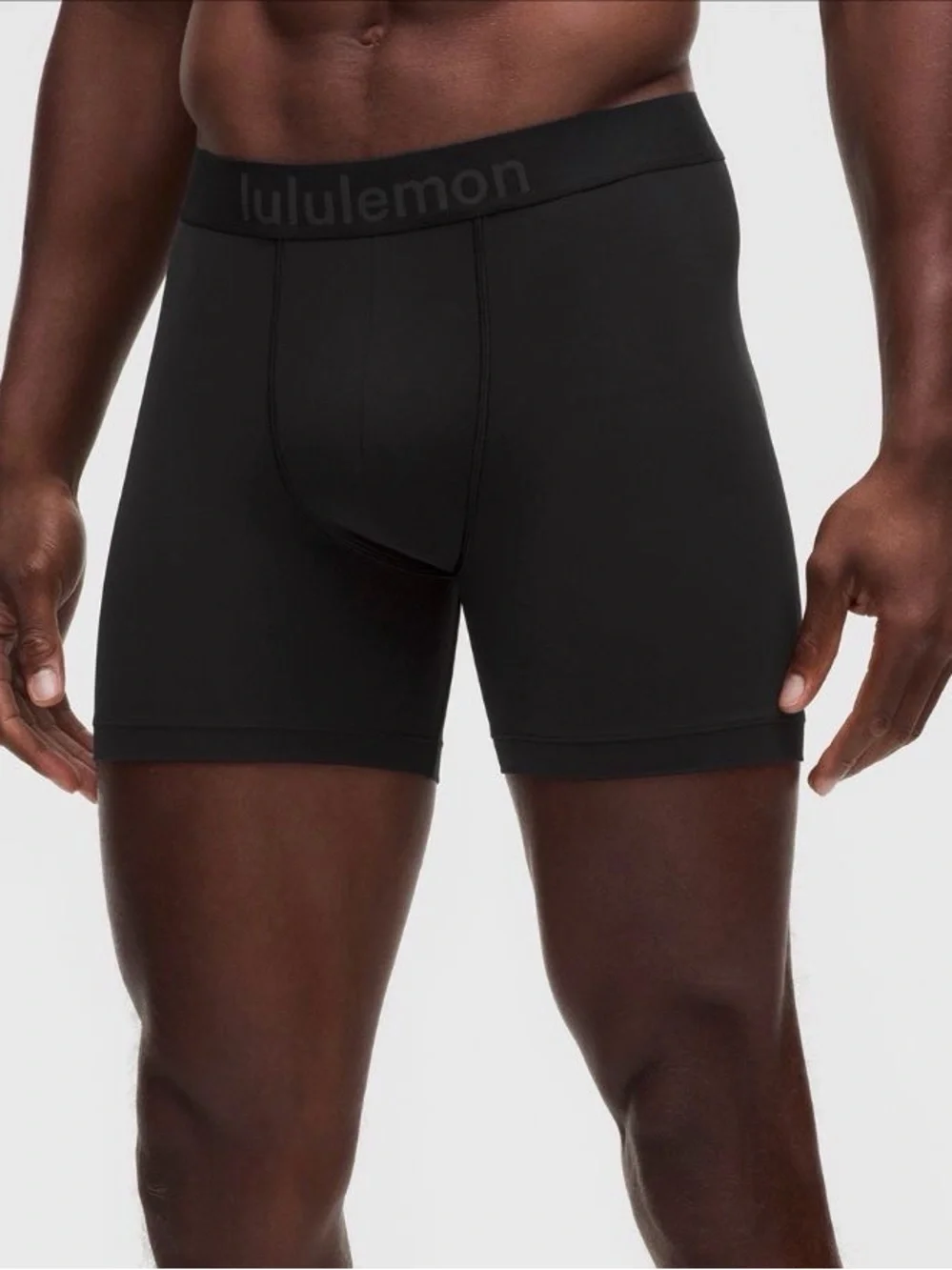 lululemon athletica Men's Black Boxer Briefs - Supportive Stretch 3-Pack